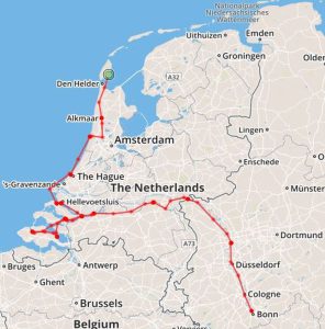 Mehr über den Artikel erfahren 2015 – 2. Teil: Richtung Nordsee